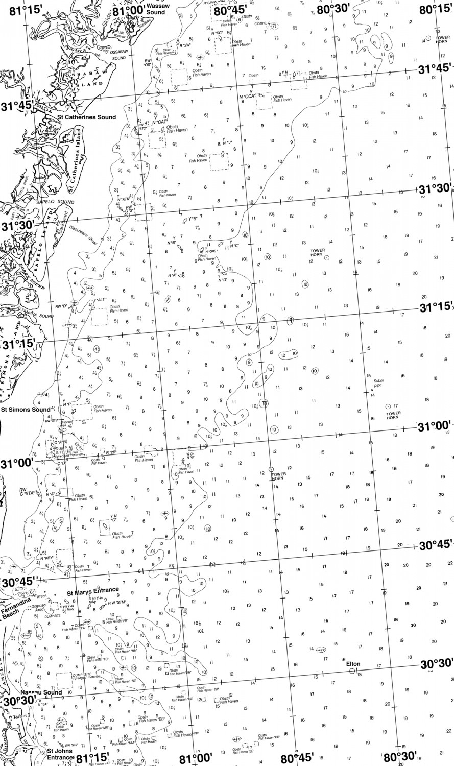 St. Catherines to St. Johns Inshore