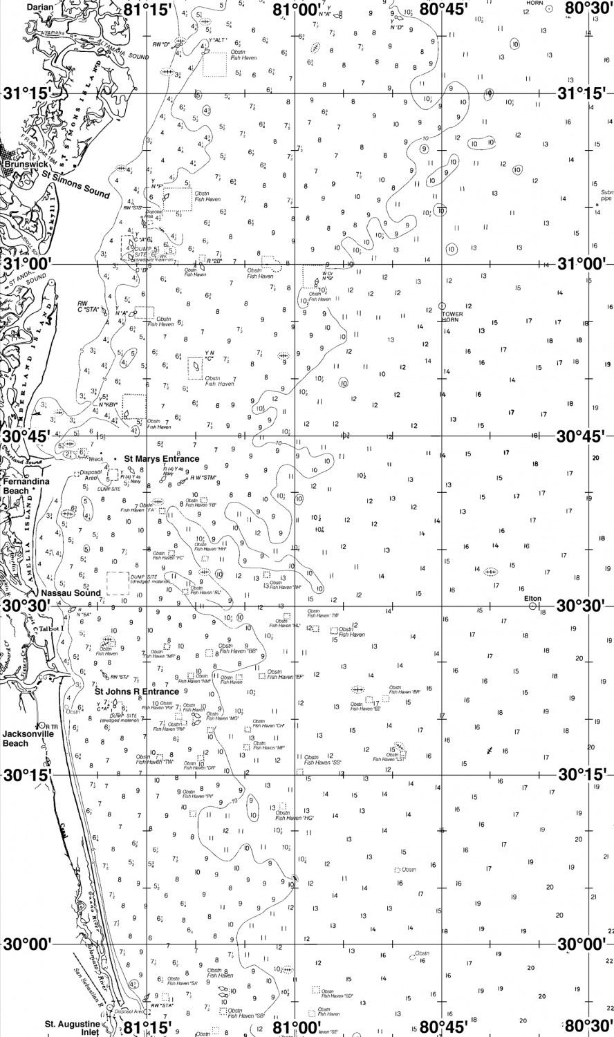 St. Simon to St. Augustine Inshore