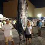 Congratulations to Dana Foster and Capt Miles Colley (Born 2 Run) 2nd place blue marlin (575 lb) Mississippi Gulf Coast Billfish tournament. Great Catch!!