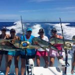 Girls had a great day no cigar but did see a blue marlin,kept them busy with some nice gaffers good going girls. (Capt. Mike Romeo, Gannett)