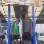 The boys won biggest kingfish this weekend!!