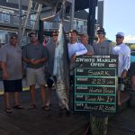 2016 White Marlin Open - 2nd Place Shark Kenny Pusey & Hunter Pusey (Rumor Has It)