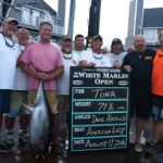 2016 White Marlin Open - 3rd Place Tuna Dave Arnold, JoJo Joachimowski & Ricky Wheeler (American Lady)