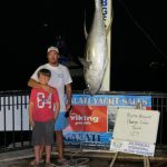 1st Place Top Junior Angler & 3rd Place Tournament Champion Steve Coker, Captain Kurt Langford & Peyton Brown (Change Order)