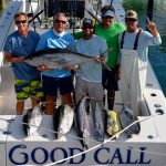 Mike Schmidt’s Winner’s Circle Charities Invitational (West End): 1st Place Overall Eric Hull, Captain Matt Alligood, Dave Kairilla, Mark Wodlinger & Burrel Frazier (Good Call).