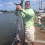 Great looking Kingfish (55 lbs) caught by ROFFS™ client Brent Morrison (Five Minute Break) this past weekend off St Augustine, FL