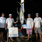 1st Place Tournament Champion, 1st Place Top Small Boat, 1st Place Top Club Boat & 1st Place Largest Wahoo Captain Ryan Long (Friction Course)