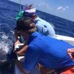 Capt. Scott McCune offshore of the Texas coast. Glad to be part of his team.