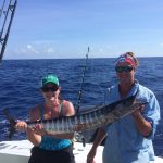Capt. Scott McCune offshore of the Texas coast. Glad to be part of his team.