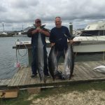 Good wahoo and yellowfin tuna action with ROFFS™ client on the "Over Under"