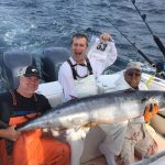 Awesome Wahoo! Congratulations to ROFFS™ Clients Jody Fusinato, Anthony Dubose, Tim Cannon and Dave Patton on Off the Ledge. Heaviest Wahoo (109.52 lbs) won 2nd Place Overall in the Northeast Florida Wahoo Shootout.
