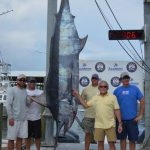 Congratulations to ROFFS™ client Captain Shelby Johnson, Jason Watts, Josh Hiller, Chris Head and angler Robert Burroughs (Quick Time) for 1st place Marlin (806 lbs) MBGFC Mississippi Gulfcoast Billfish. Excellent catch!