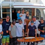 The Final Sail (FL): 1st Place Overall & 2nd Place Top Female Angler Sandra MacMillen, Captain John Dudas & Jeffrey Liederman (Sandman).