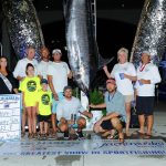 2016 Blue Marlin Grand Championship AL - 1st Place Top Lady Angler & 3rd Place Overall Buell Polk, Captain Mike Roberto & Sherry Polk (Share-E)