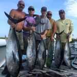 Capt. Steve Spagnuola had a very good trip with yellowfin and bluefin yesterday off Del.-MD.-NJ