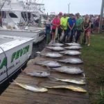 Tuna Fever puts tuna on the dock.