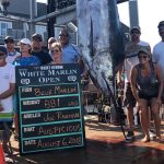 2018 White Marlin Open - 1st Place Blue Marlin & 3rd Place Top Angler Captain Cookie Murray & Joe Rahman (Auspicious).