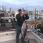 ROFFS™ Client Chris Voss (Allison’s Nightmare) offshore Cape May, NJ. “Here are some photos of Allison’s Nightmare crew with some early season Mid-Atlantic tuna! Thanks for helping make me look good on my offshore trips!”